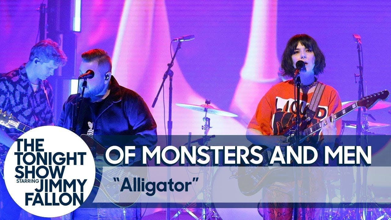 Of Monsters and Men เล่นเพลง "Alligator" เป็นครั้งแรกในรายการของ Jimmy Fallon