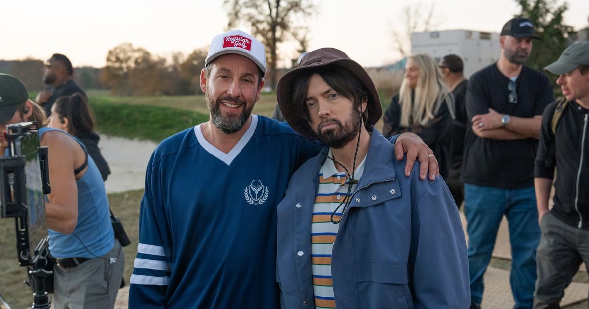 Eminem เซอร์ไพรส์ร่วมแสดงใน Happy Gilmore 2 