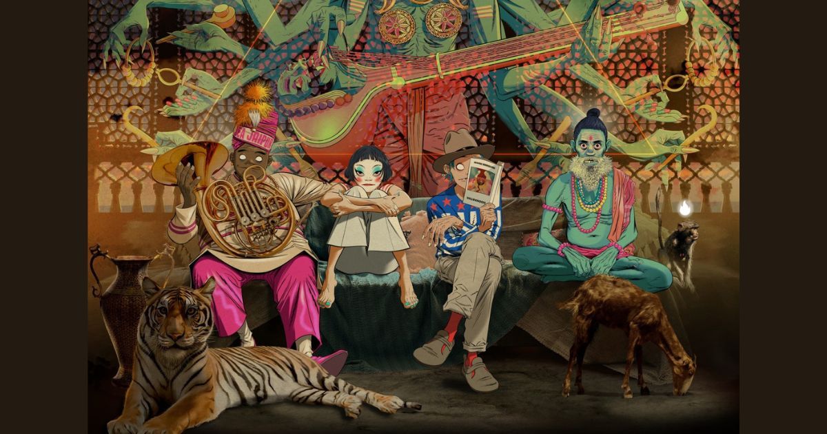 Gorillaz ปล่อยซิงเกิลใหม่ "The God of Lying" ปูทางสู่อัลบั้ม The Mountain